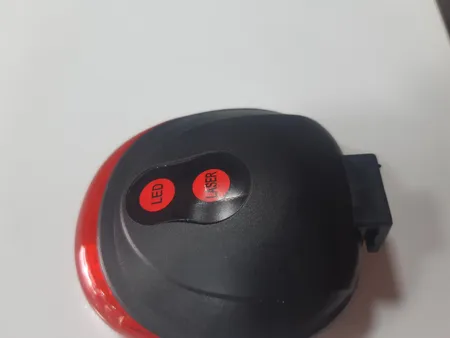 چراغ عقب دوچرخه مدل لیزری