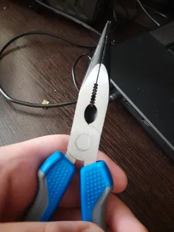 انبر دم باریک نووا مدل NTP-8009 سایز 8 اینچ