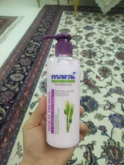 ماسک مو مارال مدل WHEAT PROTEIN حجم 250 میلی لیتر