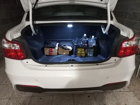 چراغ صندوق خودرو تک لایت مدل AM 5964 S مناسب برای ساینا