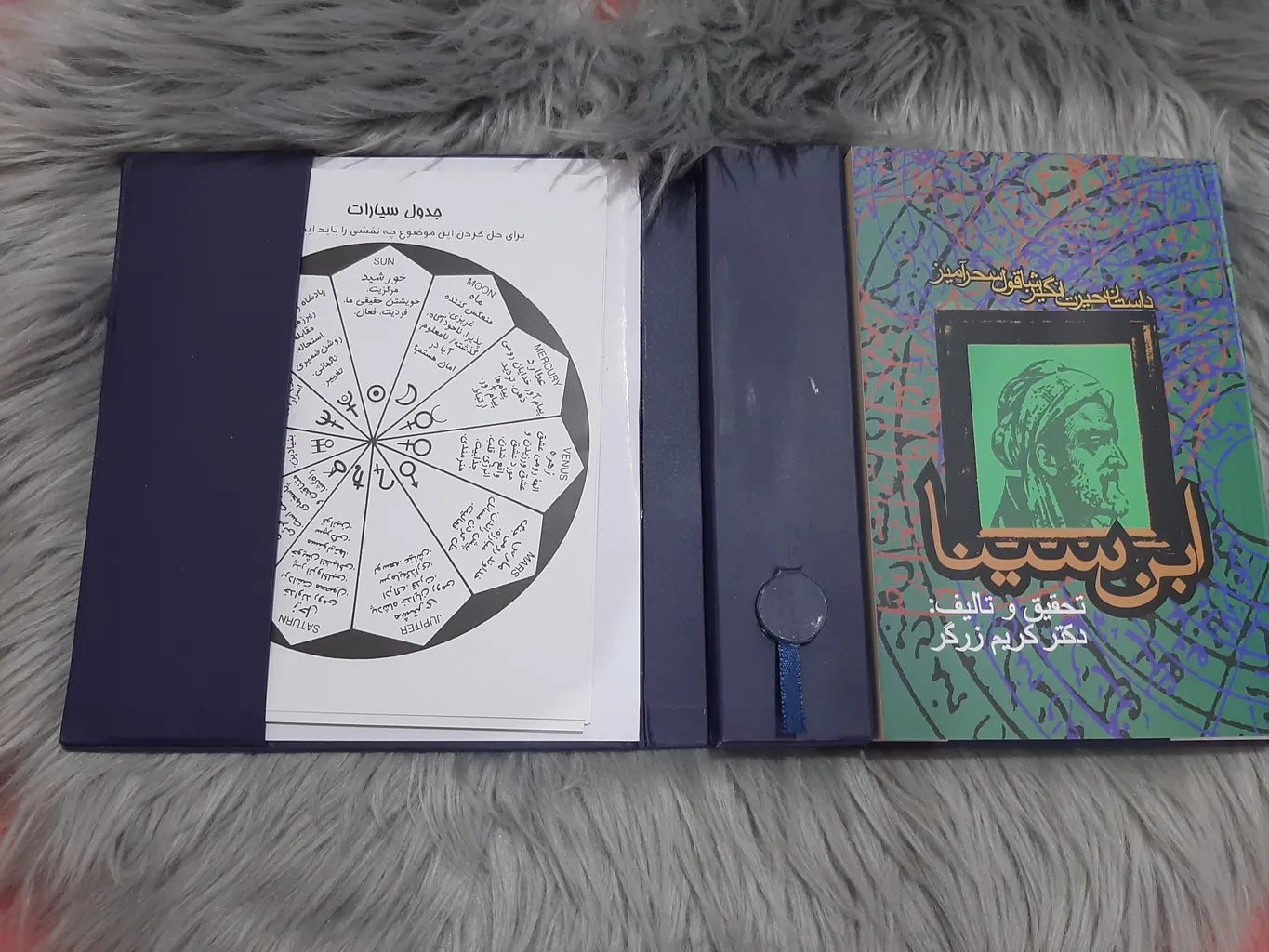 کتاب داستان حیرت انگیز شاقول سحرآمیز ابن سینا اثر کریم زرگر