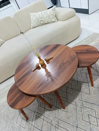 میز پذیرایی مدل گرد 1100 مجموعه 4 عددی