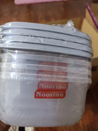 ظرف نگهدارنده نورینو مدل زرین مجموعه چهار عددی