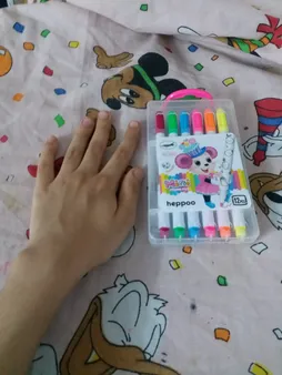 ماژیک رنگ آمیزی 12 رنگ هپو مدل rs کد 3030