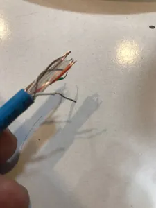 تجریه خرید کابل شبکه Cat6 مدل sftp