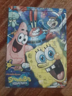 پازل 35 تکه رین استار مدل چوبی باب اسفنجی