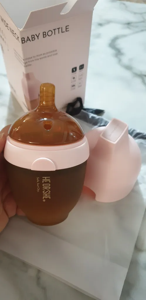 شیشه شیر هی ار شی مدل 03 ظرفیت 160 میلی لیتر