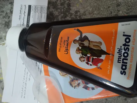 شربت مولتی سانستول - 200 گرم