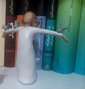 تجریه خرید مجسمه امین کامپوزیت مدل سعادت کد 73