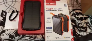 تجریه خرید پاوربانک خورشیدی پرومیت مدل SOLARTANK-20PDQI به ظرفیت 20000 میلی آمپر ساعت