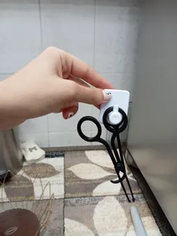 آویز حوله مدل Rec بسته 2 عددی