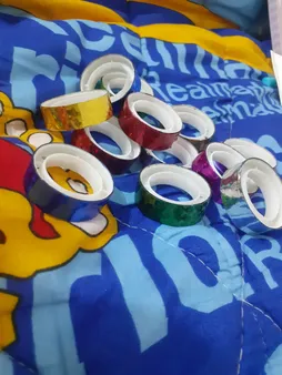 چسب نواری مدل gold medal بسته 10 عددی