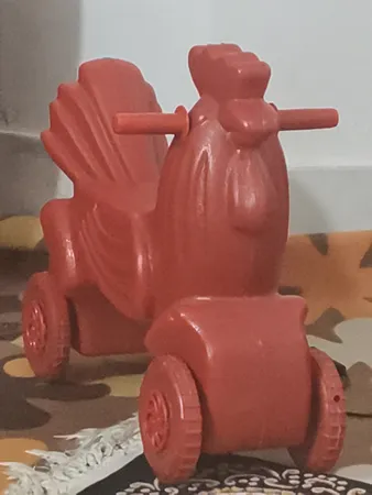 چهار چرخه کودک مدل خروس سواری کد 02