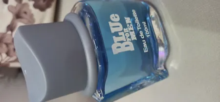 ادو تویلت مردانه رساسی مدل Blue for men با رایحه خنک و تند حجم 100 میلی لیتر