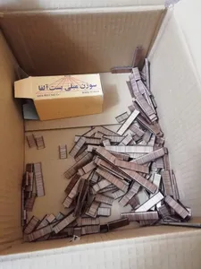 تجریه خرید سوزن منگنه مبلی بست آلفا مدل 80/4 بسته 9000 عددی