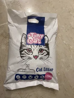 خاک بستر گربه تاینی کت مدل P1 وزن 10 کیلوگرم