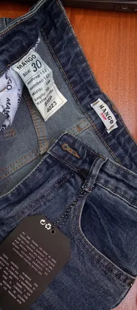 شلوار جین راسته زنانه مدل 389