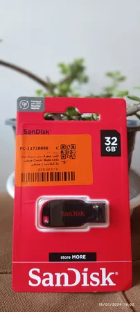 فلش مموری سن دیسک مدل Cruzer Blade CZ50 ظرفیت 32 گیگابایت با رابط USB 2.0