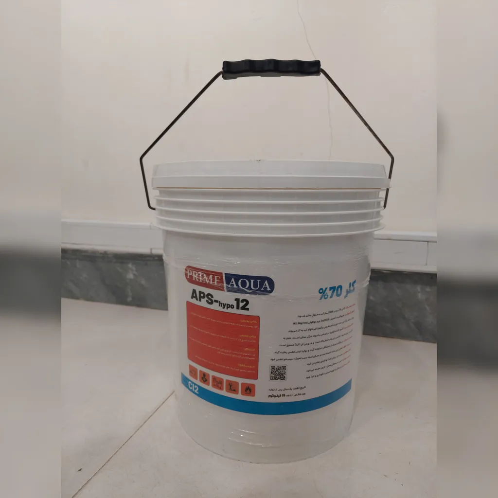 پودر کلر پرایم آکوا مدل  APS-hypo 12 وزن 15 کیلوگرم