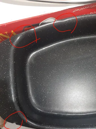 تابه ماهی مدل گرانیت کد G22 سایز 46