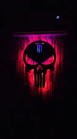 چراغ دیواری مدل اسکلت طرح مانستر