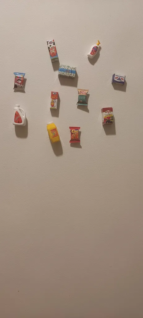 مگنت مدل مینیاتوری مجموعه 12 عددی