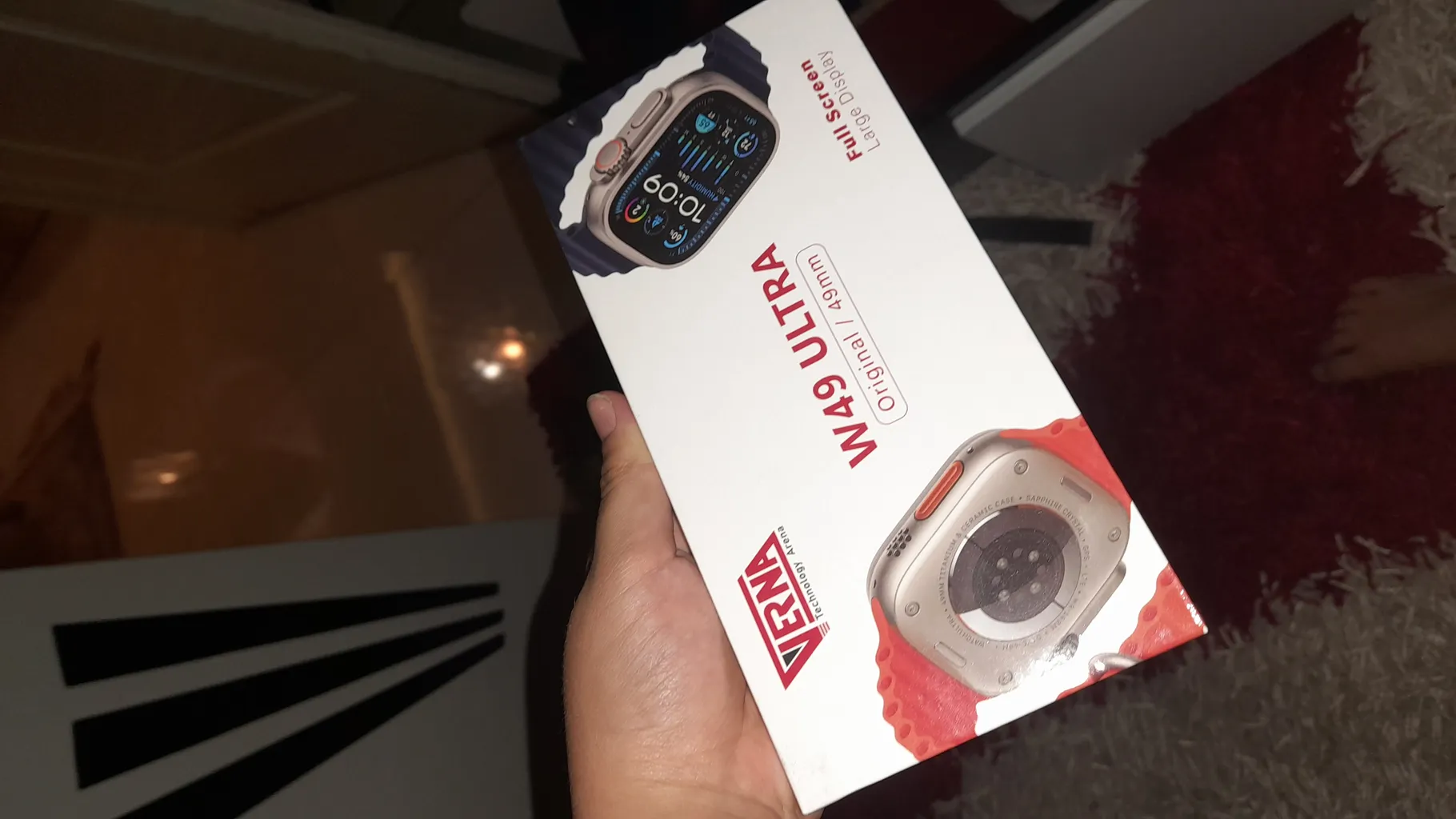 ساعت هوشمند ورنا مدل  W49 Ultra