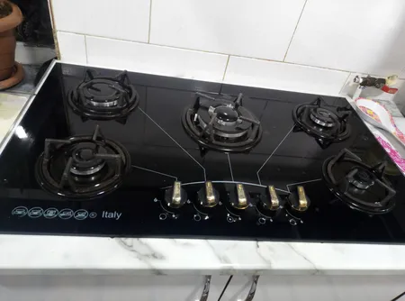 ست هود و اجاق گاز صفحه ای مدل AZ 122