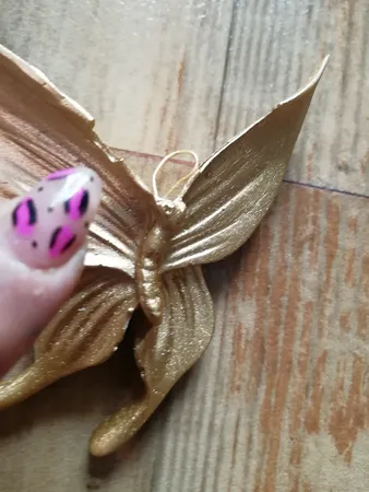 دیوارکوب لوتوس طرح پروانه کد P01 مجموعه 7 عددی