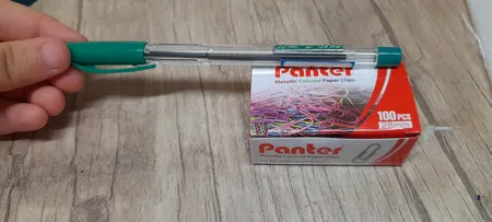 گیره کاغذ پنتر مدل متالیک سایز 28 میلی متر