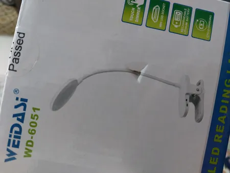 چراغ مطالعه شارژی ویداسی مدل WD-6051
