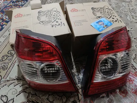 چراغ خطر عقب خودرو جمع ساز مدل JT123 مناسب برای پراید 111 بسته 2 عددی