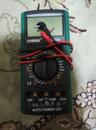 مولتی متر دیجیتال آننگ مدل AN9205A کد RED