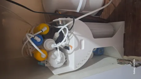 دستگاه دو گانه تصفیه کننده آب آکوآ اسپرینگ مدل UF-SF3800 به همراه فیلتر دستگاه تصفیه آب کد 01 بسته 4 عددی