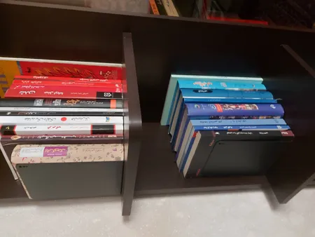 نگهدارنده کتاب مدل QS بسته 4 عددی