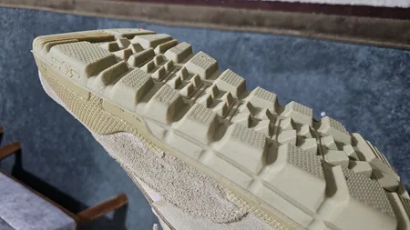 پوتین ایمنی مدل گارد زیپ دار جیر