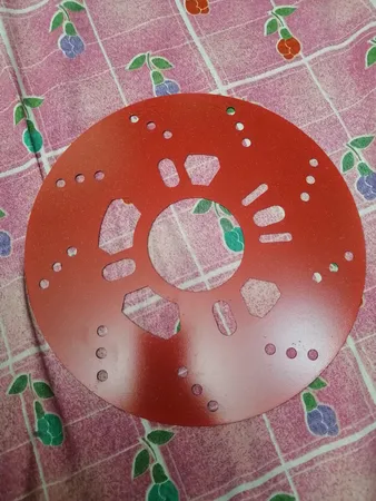 صفحه پشت رینگ خودرو مدل 53X1 سایز 13 اینچ بسته دو عددی