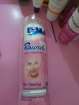 پد پاک کننده آرایش صورت بنلا مدل 001 بسته 70 عددی