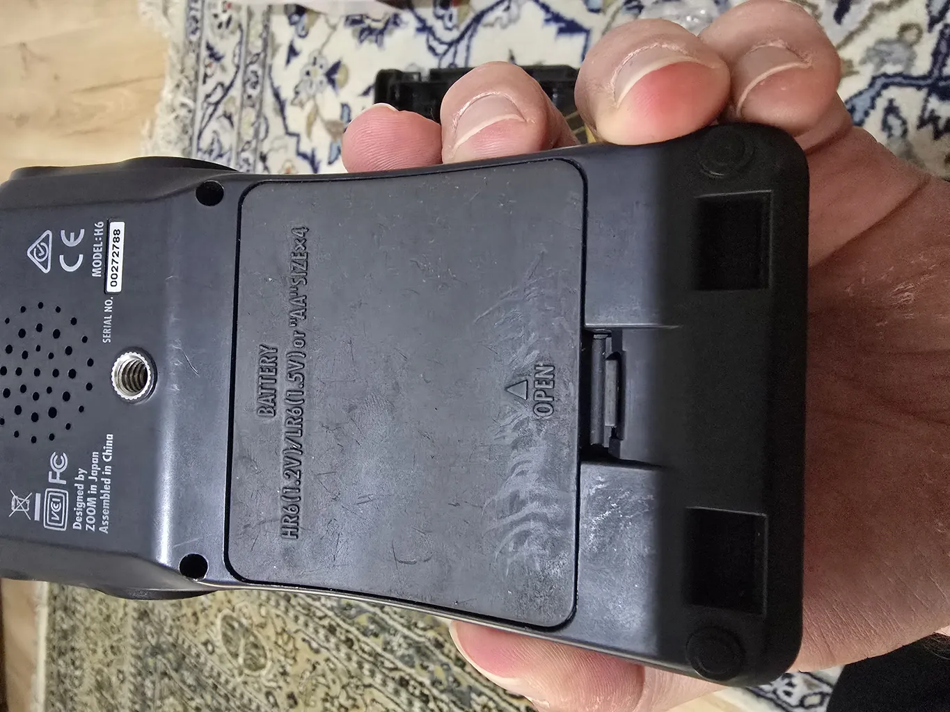 ضبط کننده حرفه ای صدا زوم مدل H6