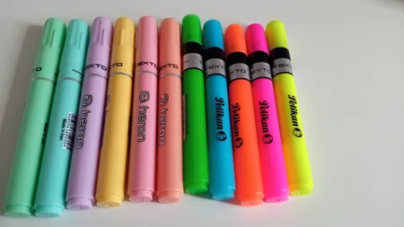 ماژیک علامت گذار پلیکان مدل Heron مجموعه 6 عددی