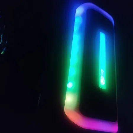 اسپیکر بلوتوثی قابل حمل مدل LED colorful lighting