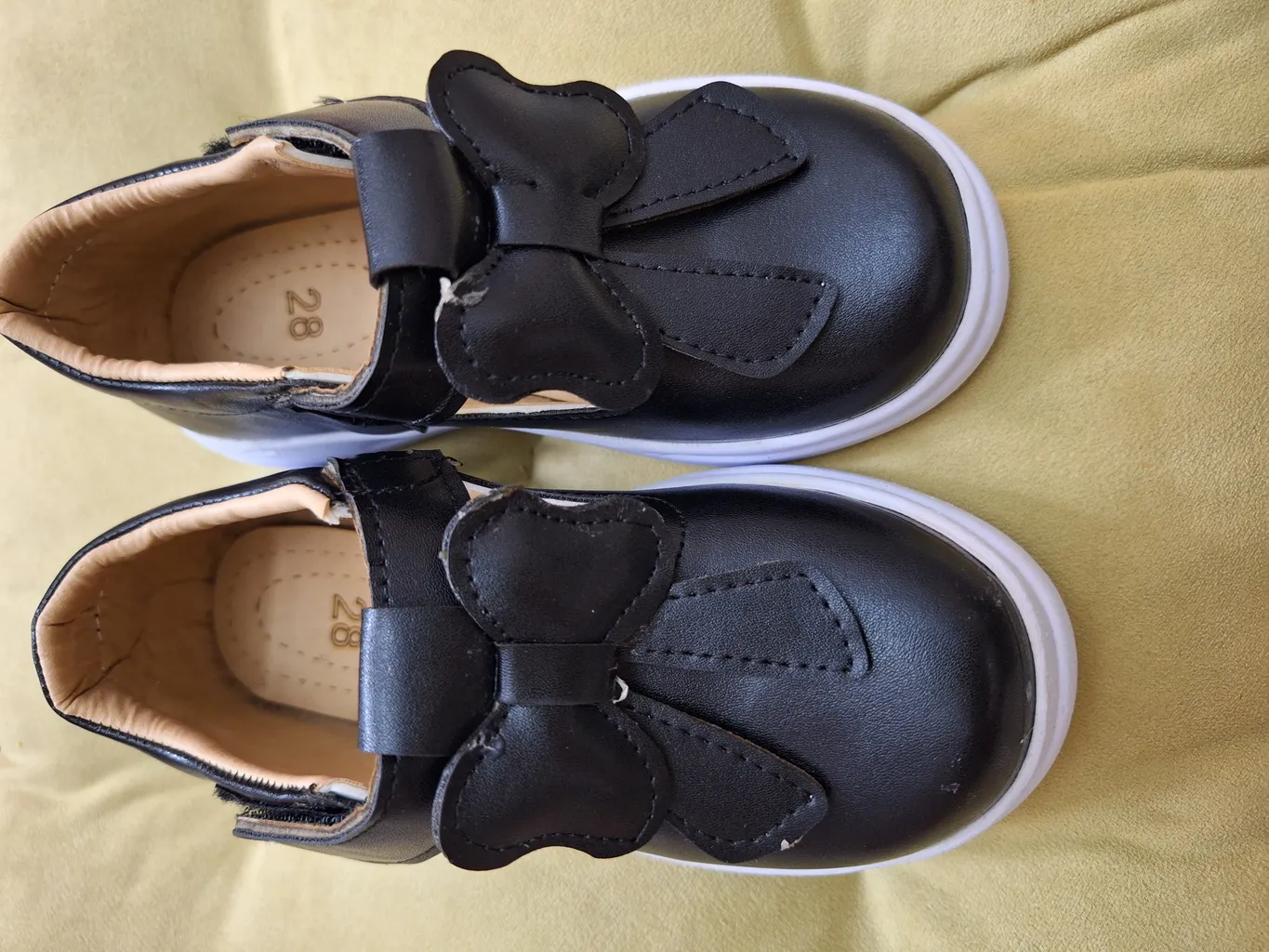 کفش دخترانه مدل باترفلای برچسبی کد BK.3601