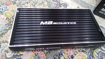آمپلی‌ فایر خودرو ام‌ بی آکوستیکس مدل MBA-8000NX