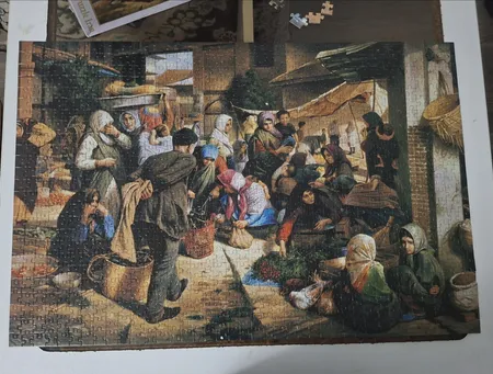 پازل 1000 تکه پازل ایران طرح Iranian Bazaar