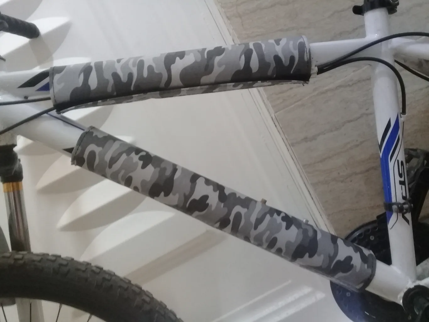 کاور تنه دوچرخه مدل پلنگی مجموعه 5 عددی