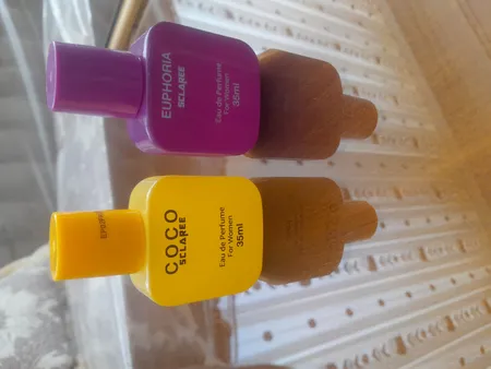 عطر جیبی زنانه اسکلاره مدل Coco حجم 35 میلی لیتر به همراه عطر جیبی زنانه اسکلاره مدل Euphoria