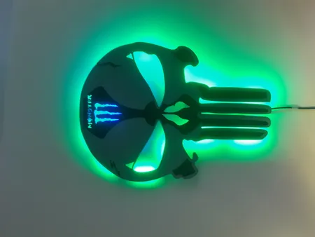 چراغ دیواری مدل اسکلت طرح مانستر