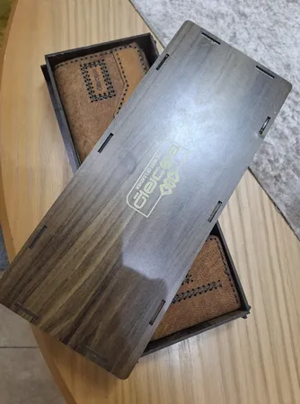 ست هدیه مردانه مدل چرم طبیعی بزی دقت Sch-t2