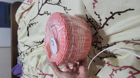 سبد حصیر بافی کلبه بلوط مدل تمشک 1