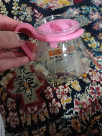 قوری زعفران مدل هفت دریا کد 2140